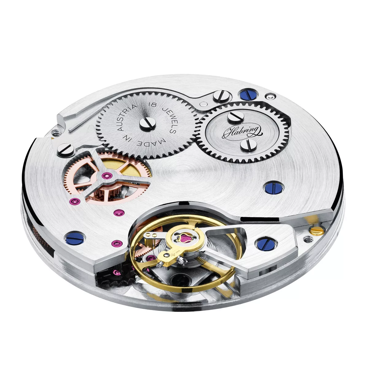 NEW: The Oskar Salmon Dial Moon Phase Pointer Date represents a careful evolution of the Habring&sup2; Oskar collection - Define Watches