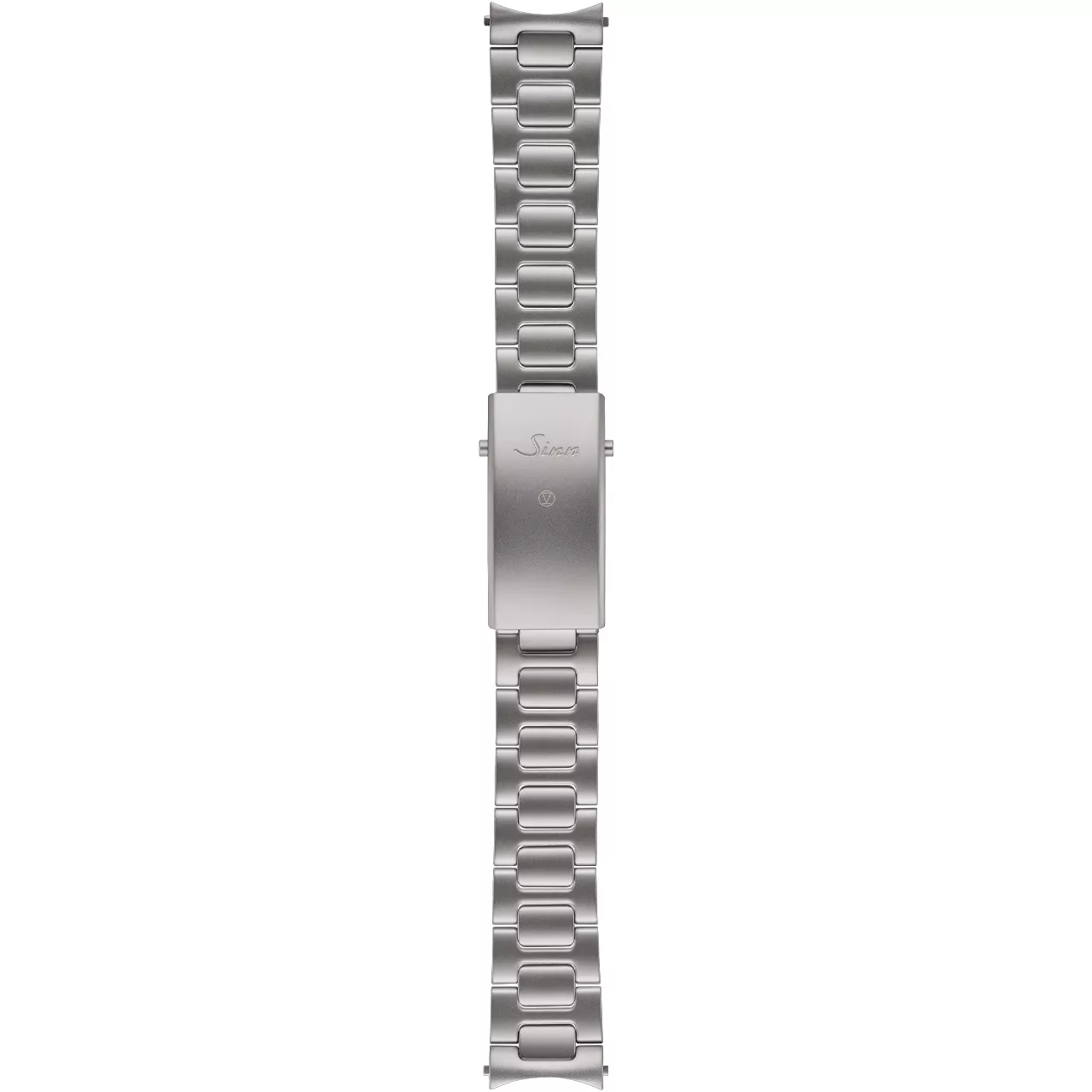 Sinn stainless steel Tegiment band, H-link, pearl-blasted, 20mm, adjustable clasp (U50, 856)
