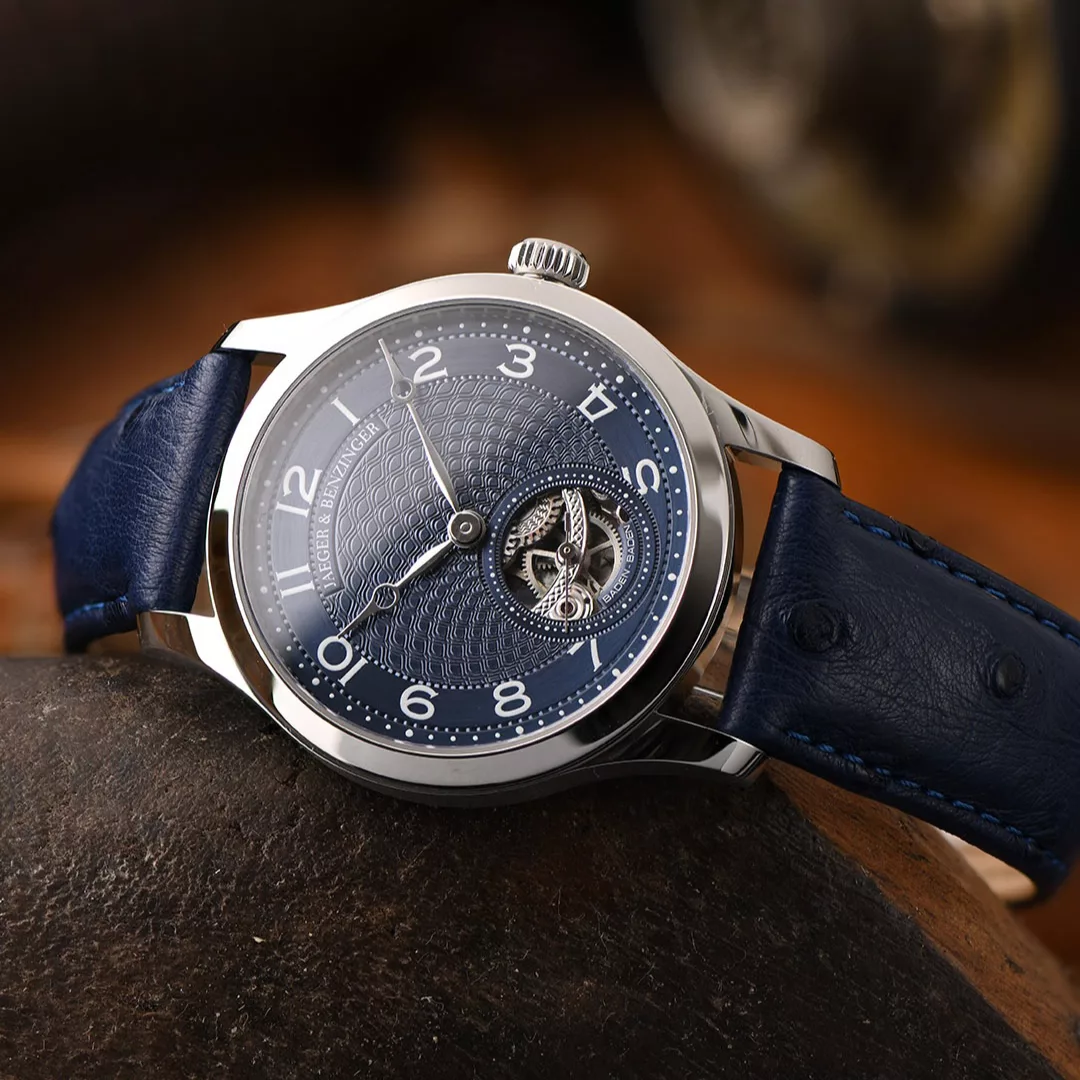 NEW: Jaeger & Benzinger Edition 6 Midnight Blue &ndash; A Living Canvas of Guilloche - Define Watches