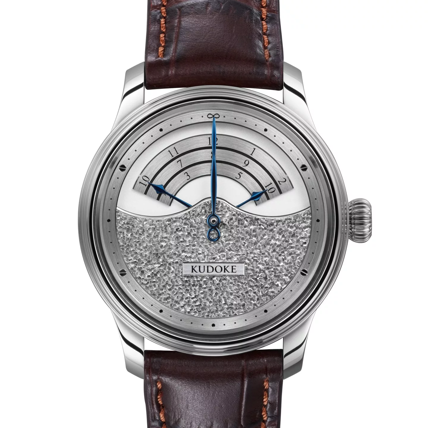 NEW:Kudoke 3 Flakes Rhodium Review &ndash; Monochrome Texture in Independent Horology - Define Watches