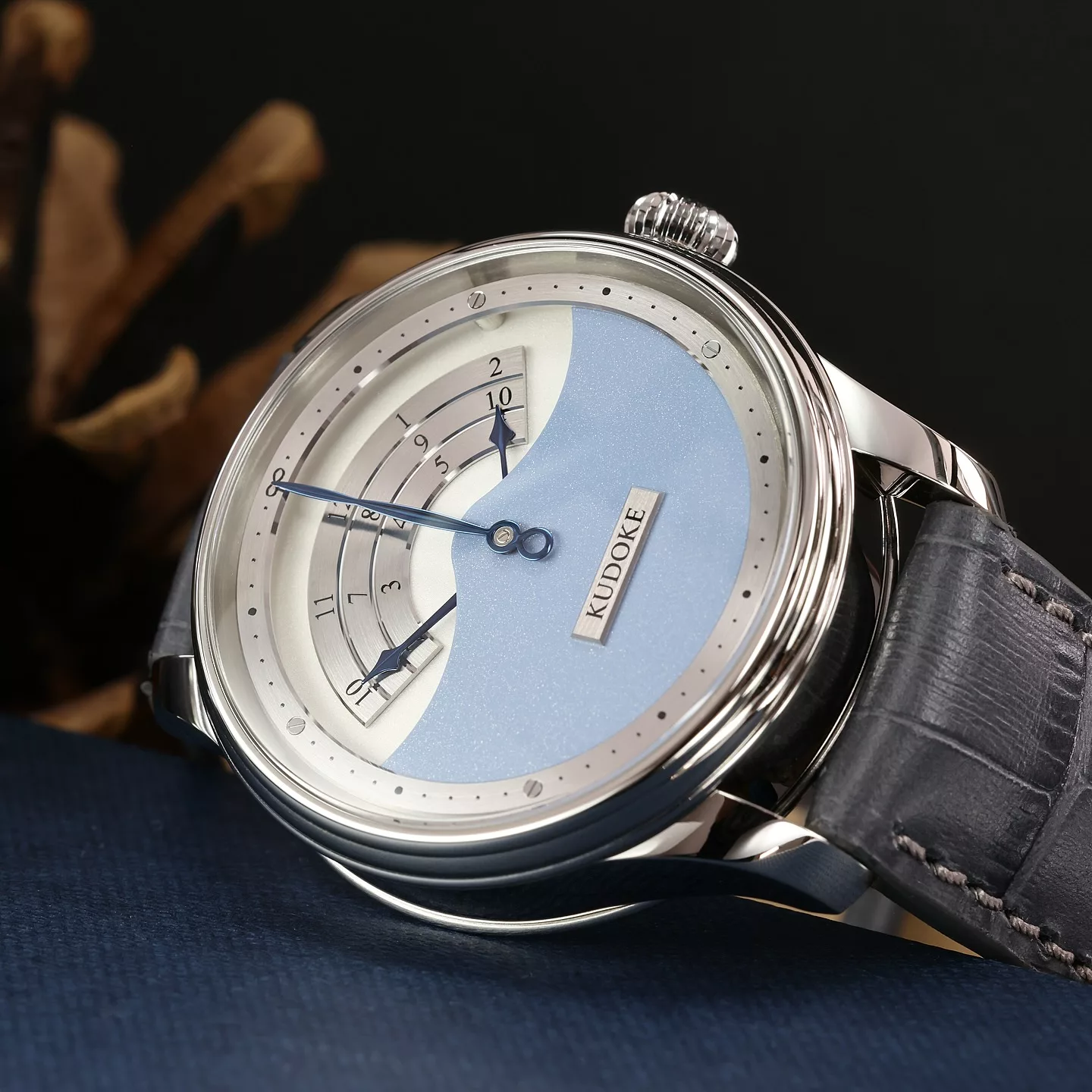 NEW: Kudoke 3 Ice Blue Review bringing a Graphic Evolution of the HANDwerk Concept - Define Watches