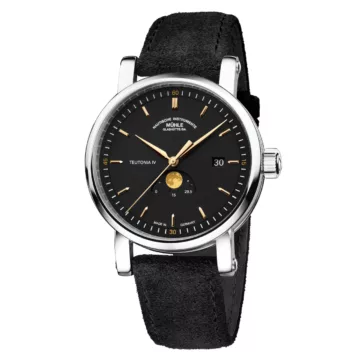 M&uuml;hle-Glash&uuml;tte Teutonia Teutonia IV Moon Phase Black