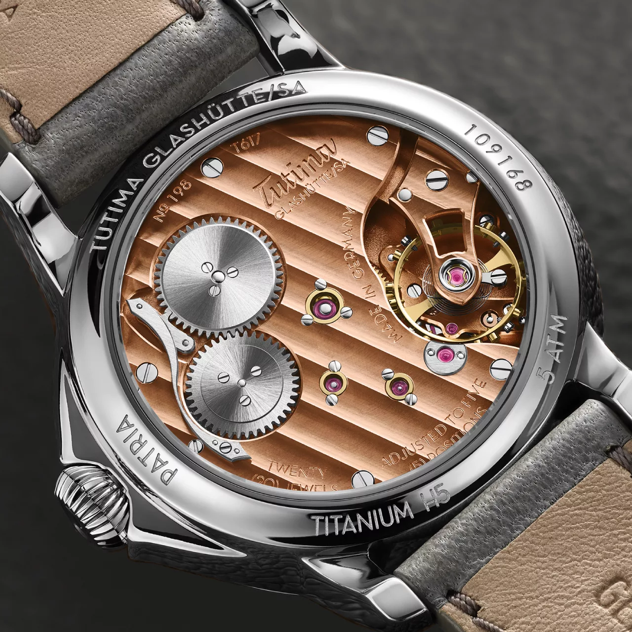 Tutima Patria Titanium Black 6612-21