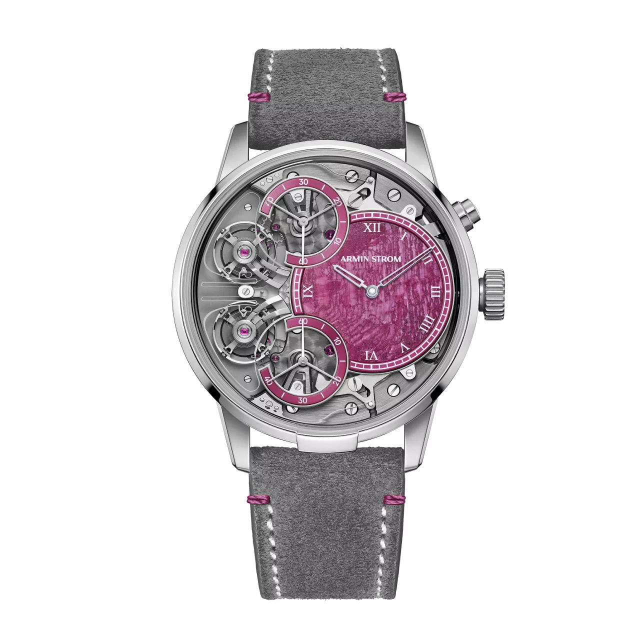 NEW: Ruby on the Dial, Resonance at the Core: A Closer Look at Armin Strom&rsquo;s Mirrored Force Resonance Ruby - Define Watches