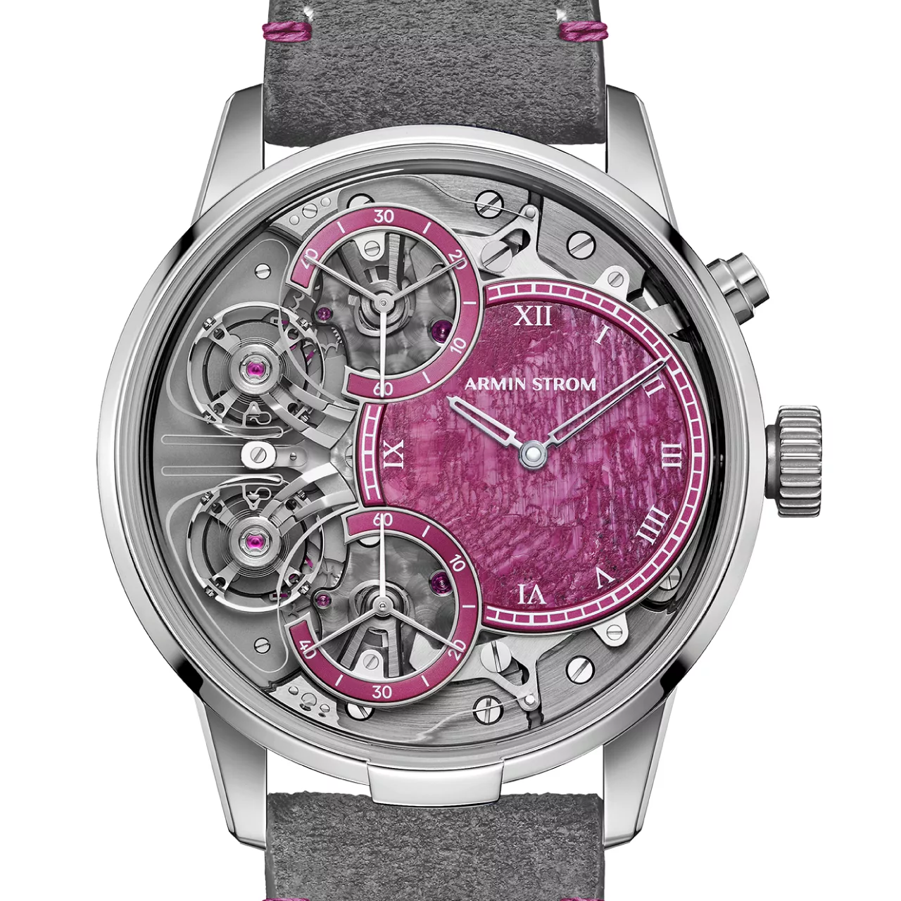 NEW: Ruby on the Dial, Resonance at the Core: A Closer Look at Armin Strom&rsquo;s Mirrored Force Resonance Ruby - Define Watches