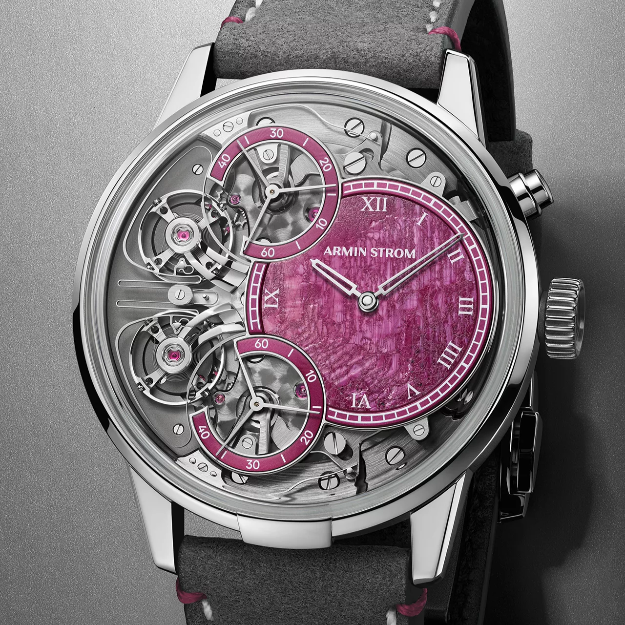 NEW: Ruby on the Dial, Resonance at the Core: A Closer Look at Armin Strom&rsquo;s Mirrored Force Resonance Ruby - Define Watches