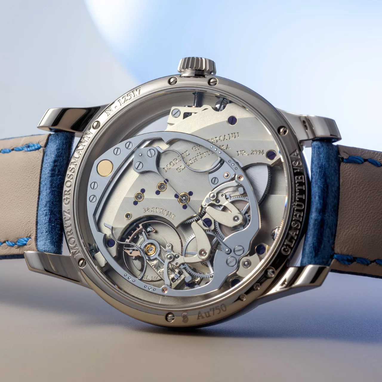 Moritz Grossmann HAMATIC Silver-Plated by Friction