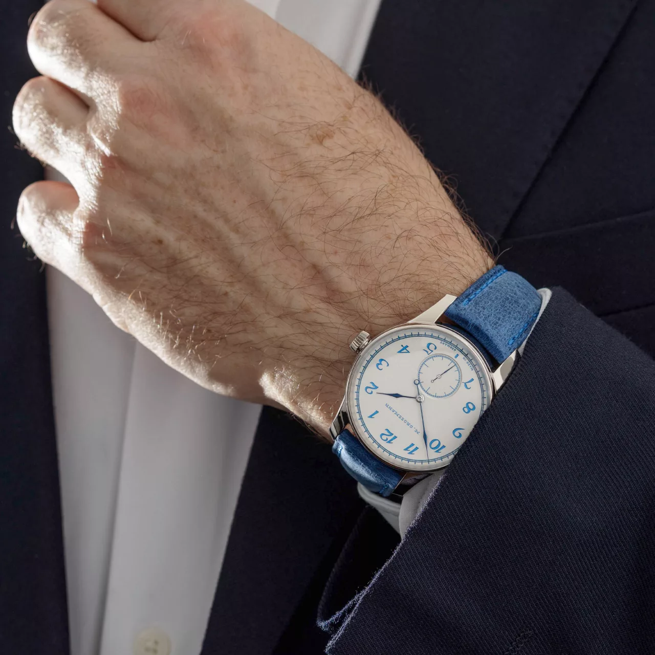 Moritz Grossmann HAMATIC Silver-Plated by Friction