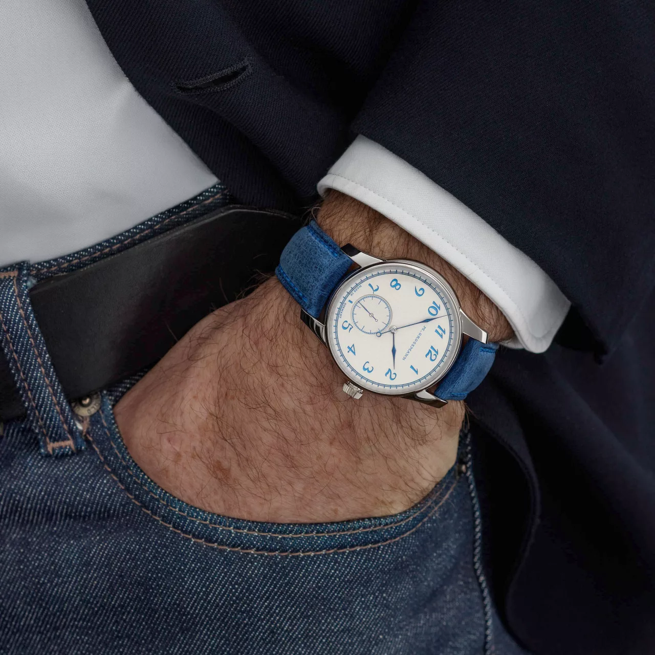 Moritz Grossmann HAMATIC Silver-Plated by Friction