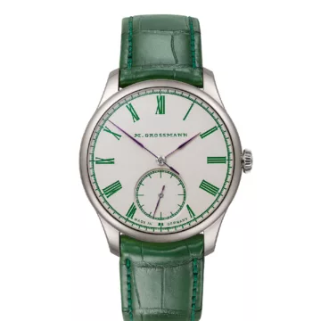 Moritz Grossmann TEFNUT Silver-Plated by Friction White Gold