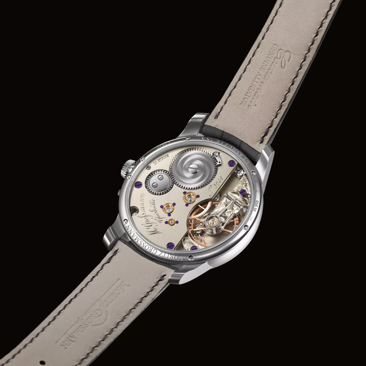 NEW: Quiet Precision in Its Purest Form with Moritz Grossmann Tremblage Gold Platinum - Define Watches