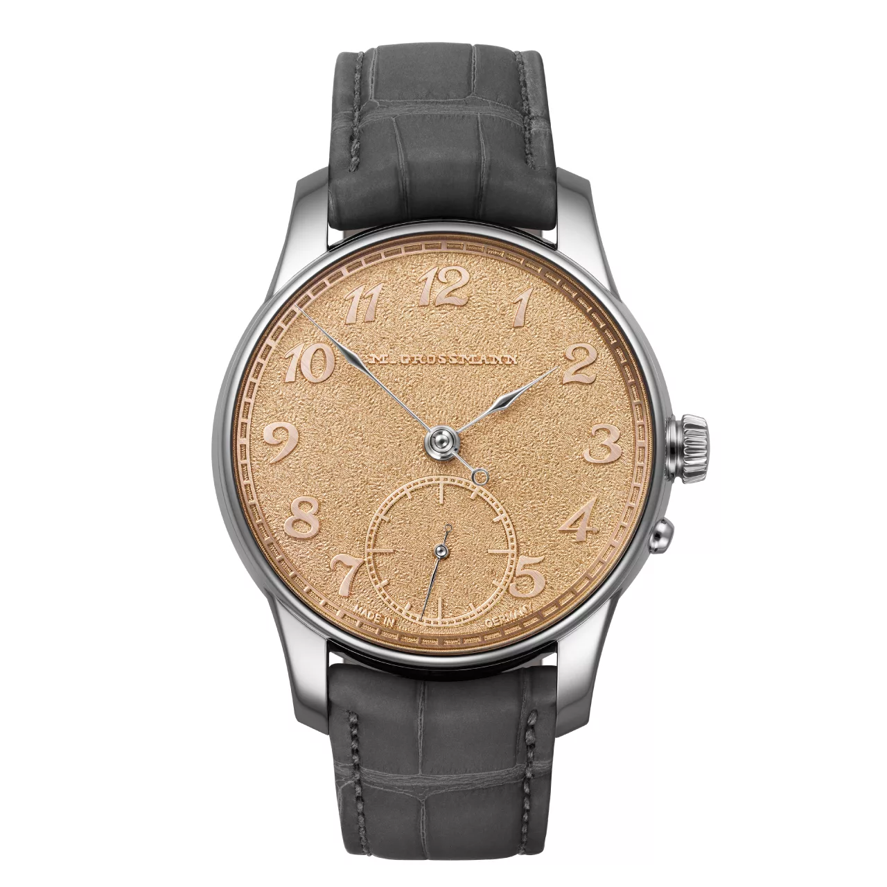 NEW: Quiet Precision in Its Purest Form with Moritz Grossmann Tremblage Gold Platinum - Define Watches