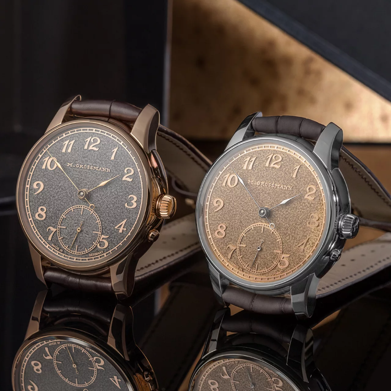 NEW: Quiet Precision in Its Purest Form with Moritz Grossmann Tremblage Gold Platinum - Define Watches