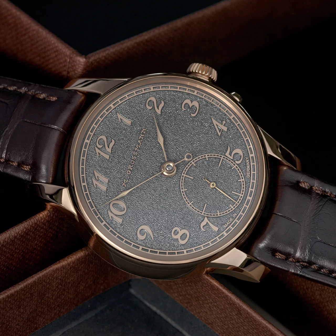 NEW: Moritz Grossmann Tremblage Gold Rose Gold &ndash; Depth, Contrast, and Craft - Define Watches