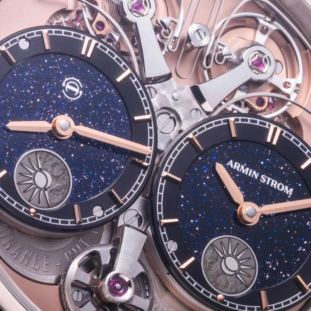 NEW: Armin Strom Dual Time GMT Resonance Aventurine: A Celestial Take on Mechanical Synchrony - Define Watches NEW: Armin Strom Dual Time GMT Resonance Aventurine: A Celestial Take on Mechanical Synchrony - Define Watches