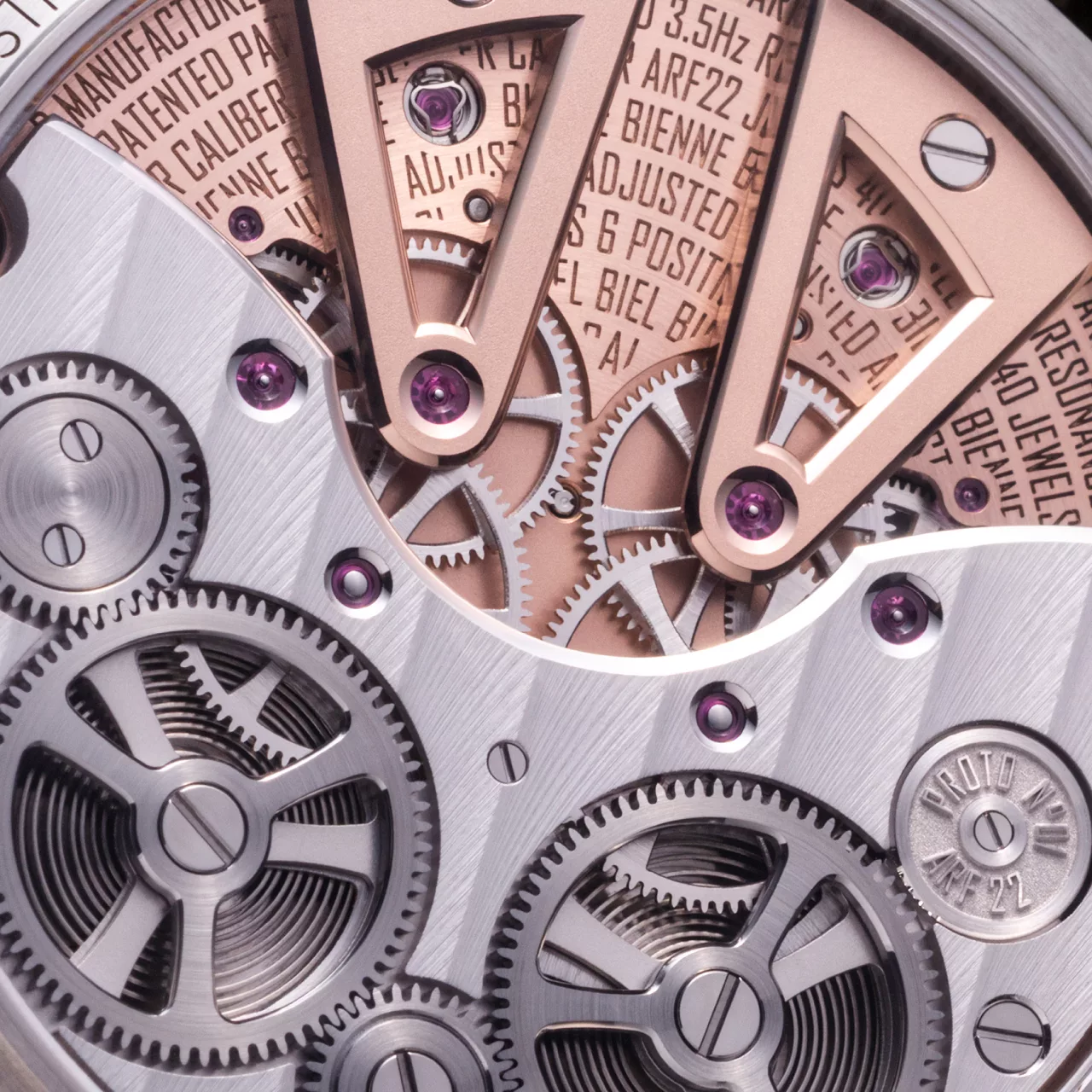 NEW: Armin Strom Dual Time GMT Resonance Aventurine: A Celestial Take on Mechanical Synchrony - Define Watches NEW: Armin Strom Dual Time GMT Resonance Aventurine: A Celestial Take on Mechanical Synchrony - Define Watches