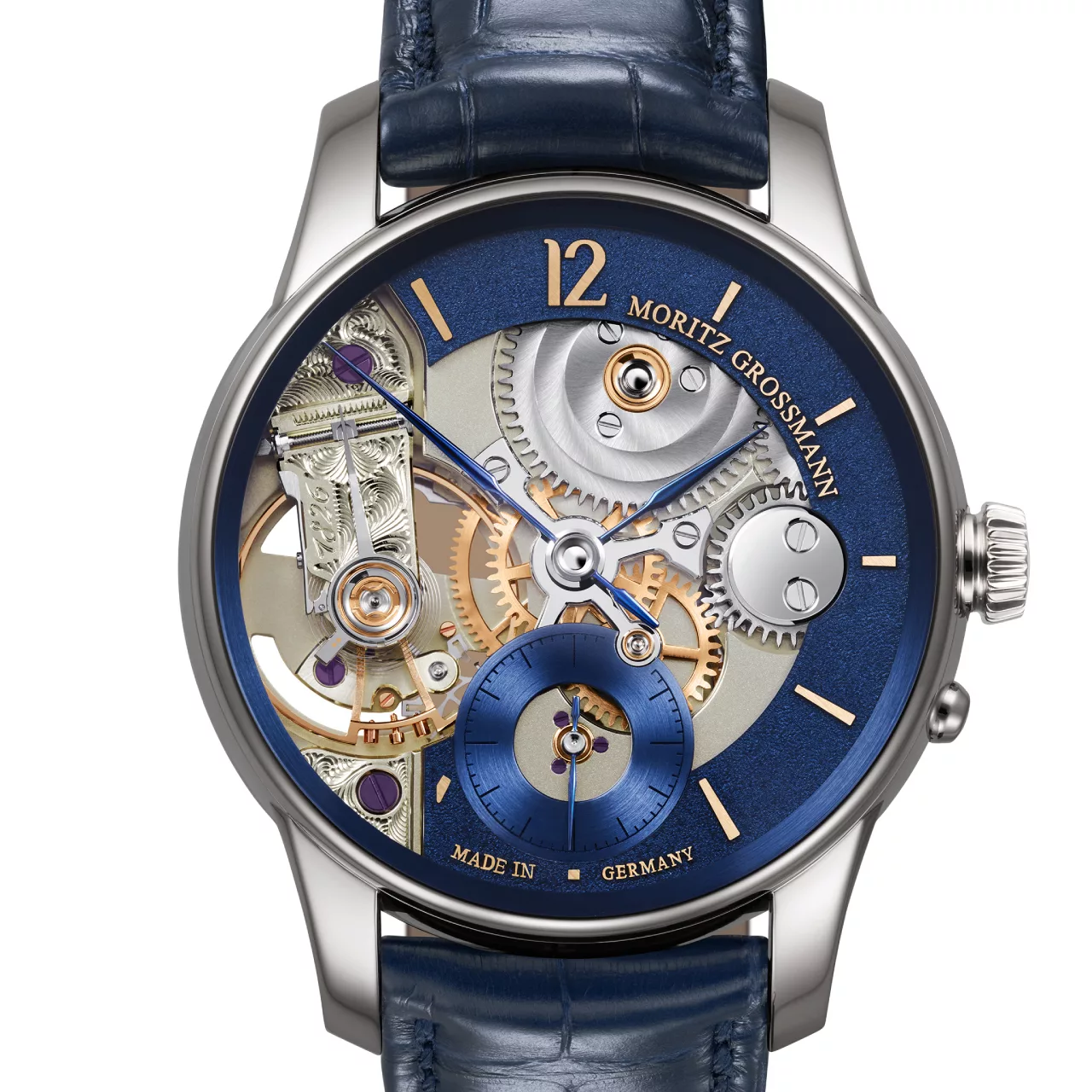 Moritz Grossmann Backpage Tremblage Blue