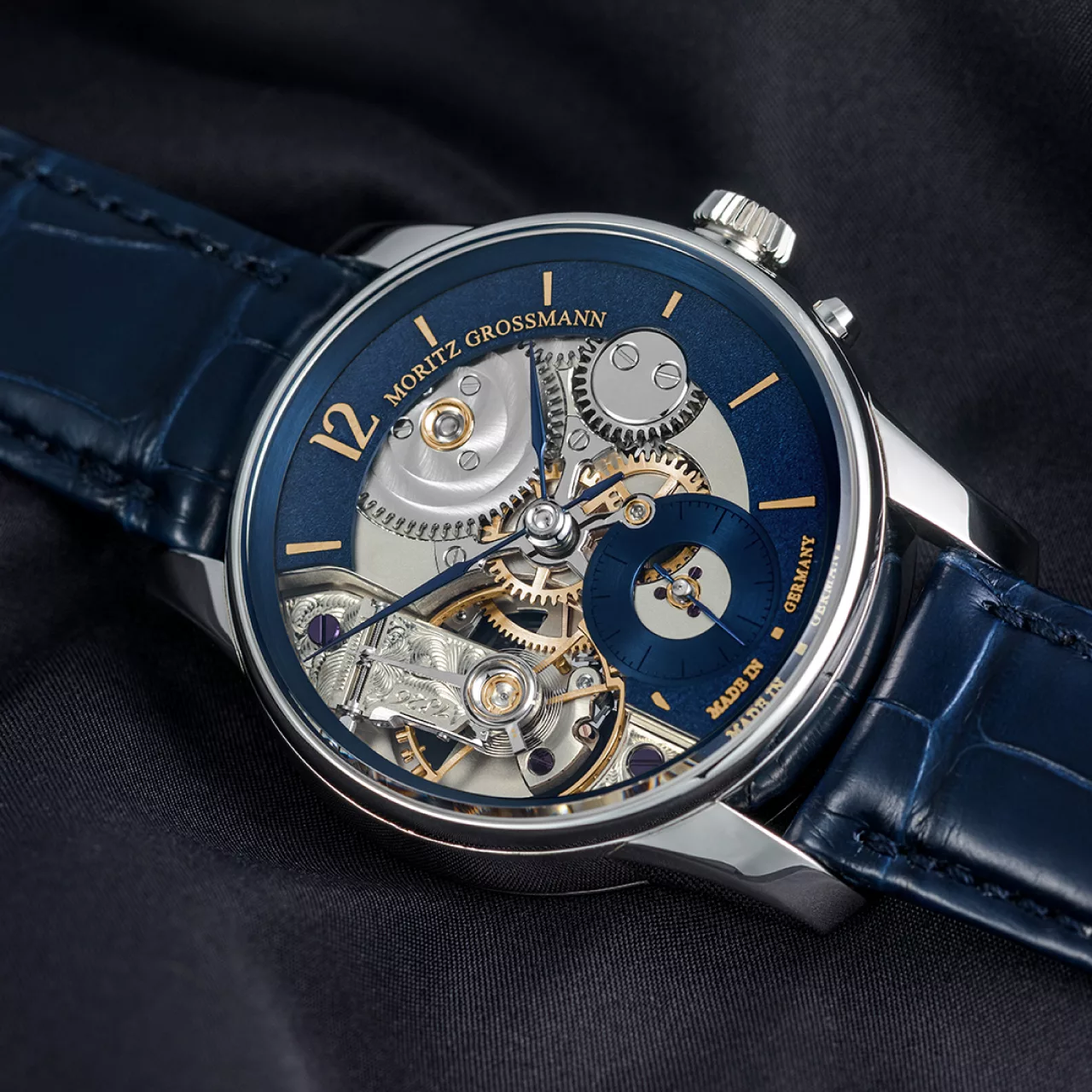 Moritz Grossmann Backpage Tremblage Blue