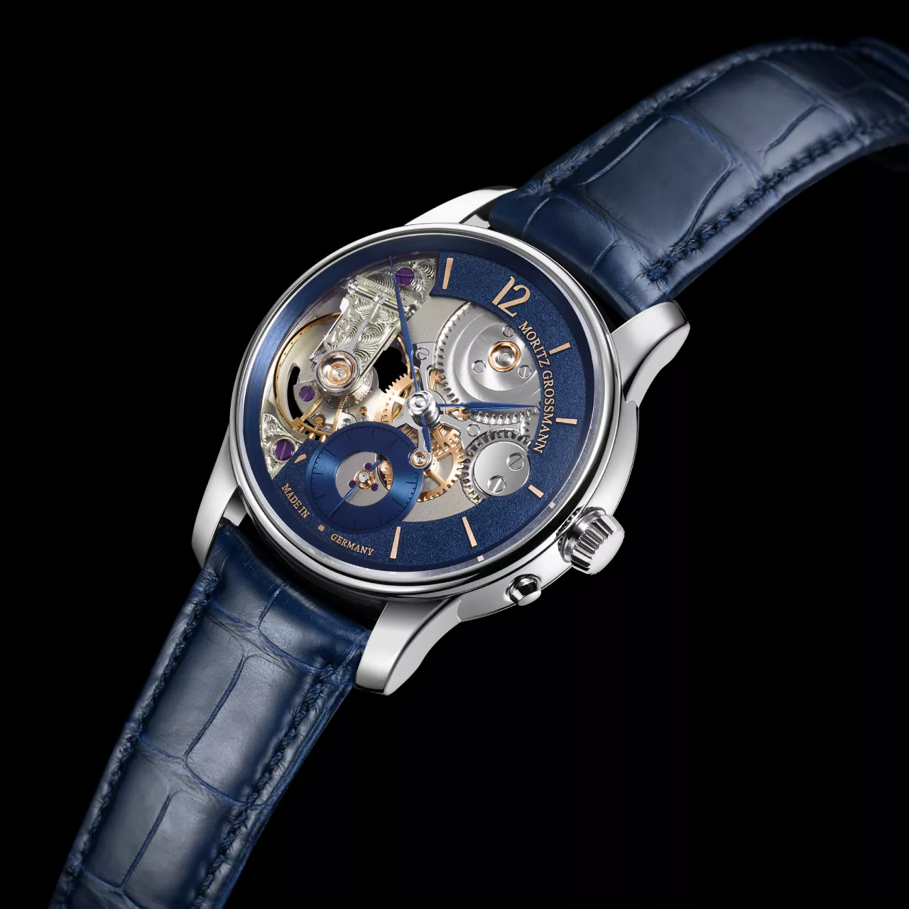 Moritz Grossmann Backpage Tremblage Blue