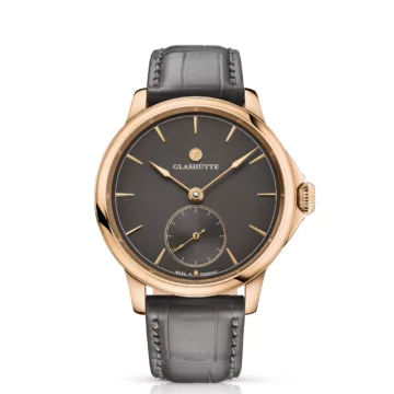 Tutima Patria Rose Gold Limited Edition Anthracite 6600-23