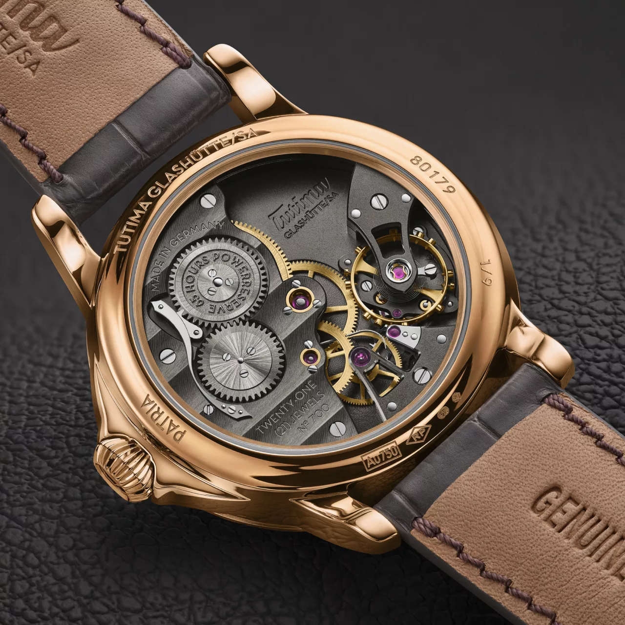 NEW: Tutima Patria Rose Gold Limited Edition Anthracite: A Darker, Contemporary Expression of Glash&uuml;tte Watchmaking - Define Watches