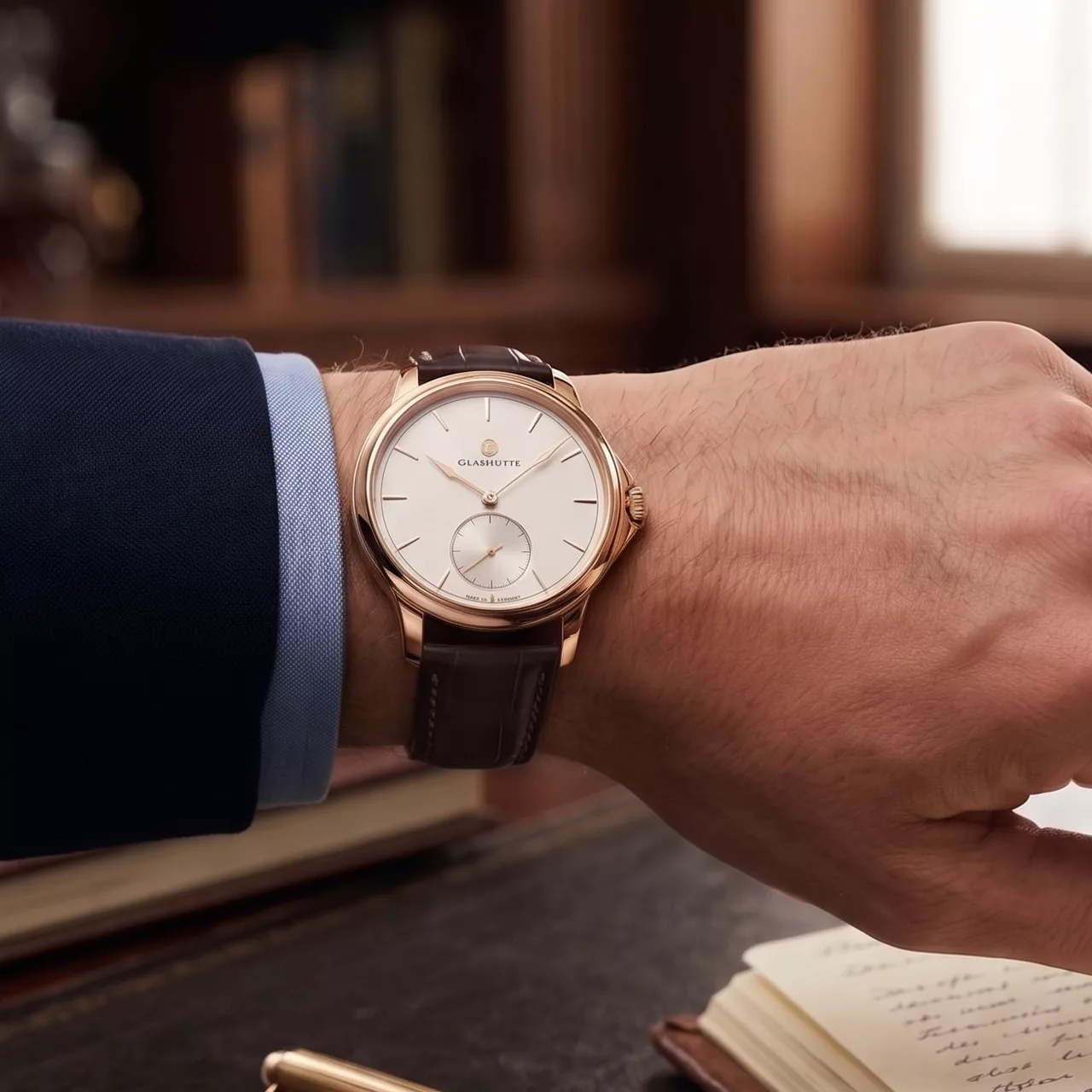 NEW: Fall in love with the Tutima Patria Rose Gold Limited Edition Silver - Define Watches