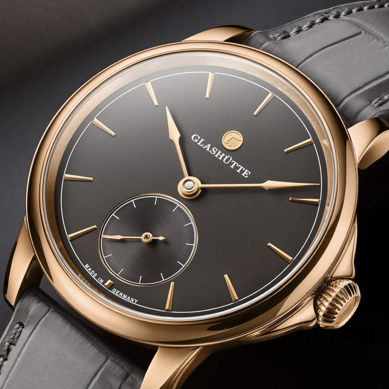 NEW: Tutima Patria Rose Gold Limited Edition Anthracite: A Darker, Contemporary Expression of Glash&uuml;tte Watchmaking - Define Watches
