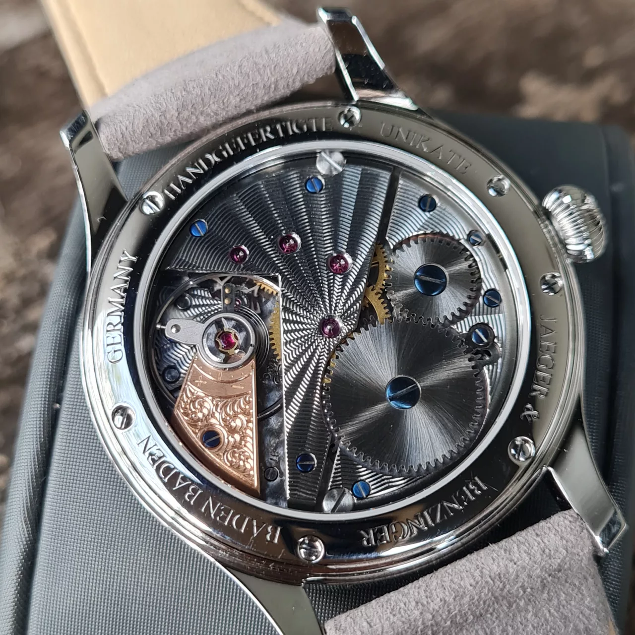NEW: Jaeger & Benzinger Edition 6 Grey Moir&eacute;: The Quiet Power of Hand Guilloch&eacute; - Define Watches