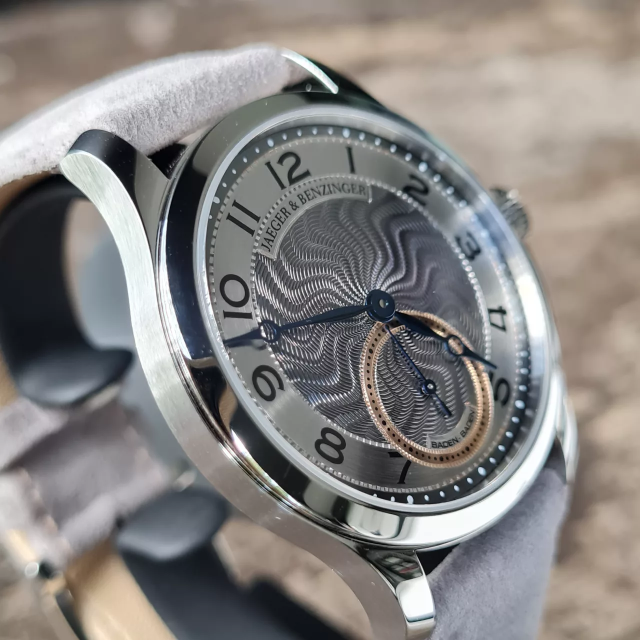 NEW: Jaeger & Benzinger Edition 6 Grey Moir&eacute;: The Quiet Power of Hand Guilloch&eacute; - Define Watches