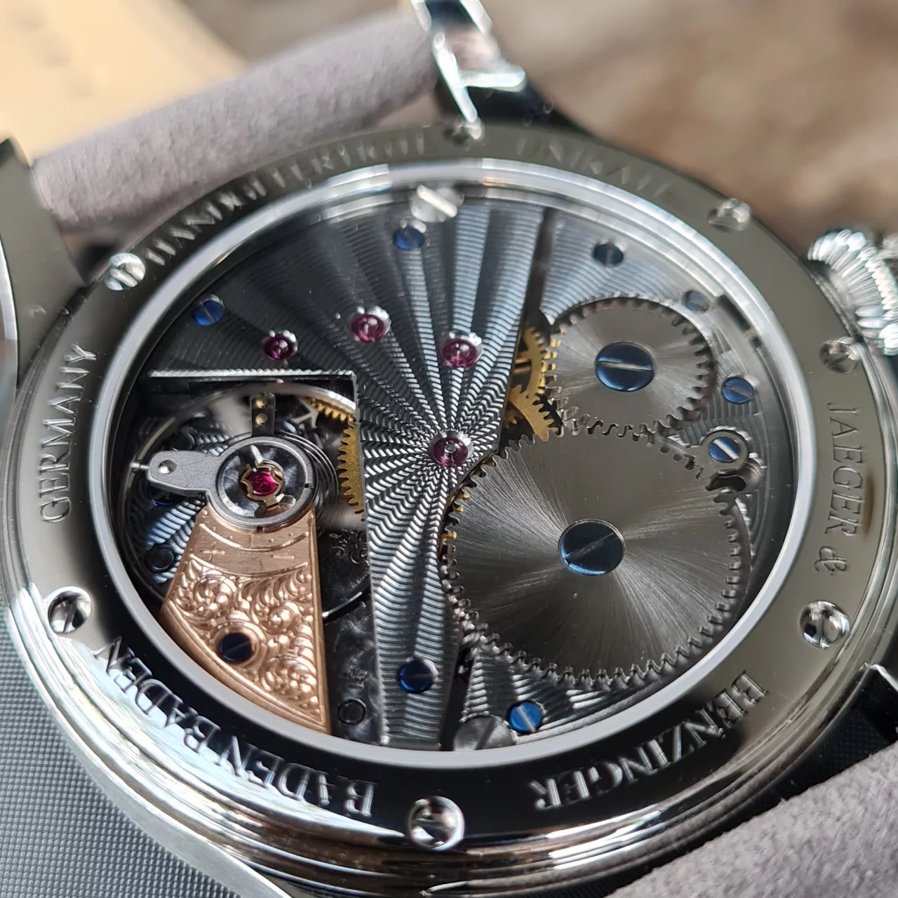 NEW: Jaeger & Benzinger Edition 6 Grey Moir&eacute;: The Quiet Power of Hand Guilloch&eacute; - Define Watches