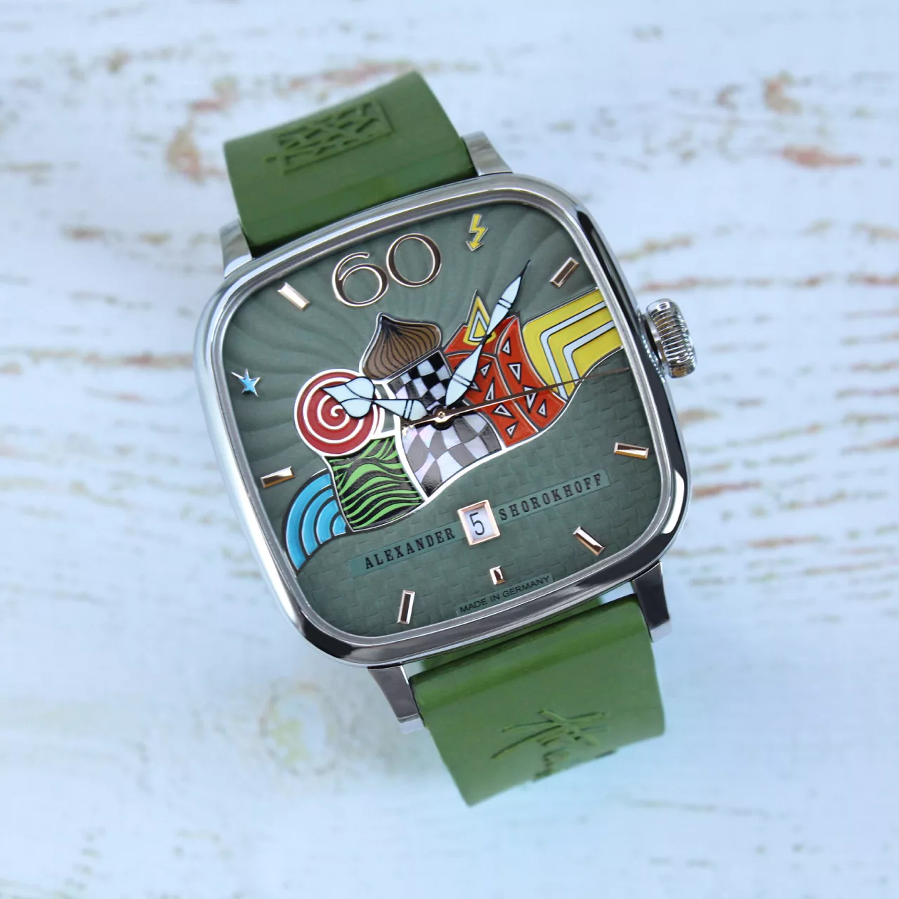 NEW: Alexander Shorokhoff Home 2 limited edition inspired by Friedensreich Hundertwasser - Define Watches NEW: Alexander Shorokhoff Home 2 limited edition inspired by Friedensreich Hundertwasser - Define Watches