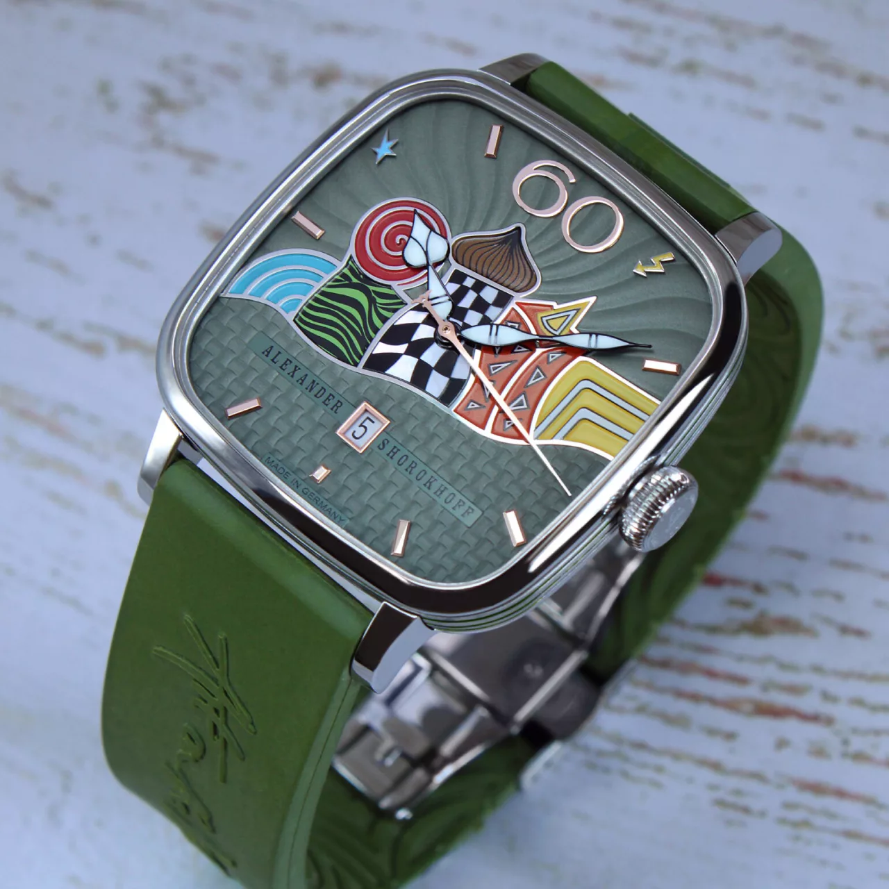 NEW: Alexander Shorokhoff Home 2 limited edition inspired by Friedensreich Hundertwasser - Define Watches NEW: Alexander Shorokhoff Home 2 limited edition inspired by Friedensreich Hundertwasser - Define Watches