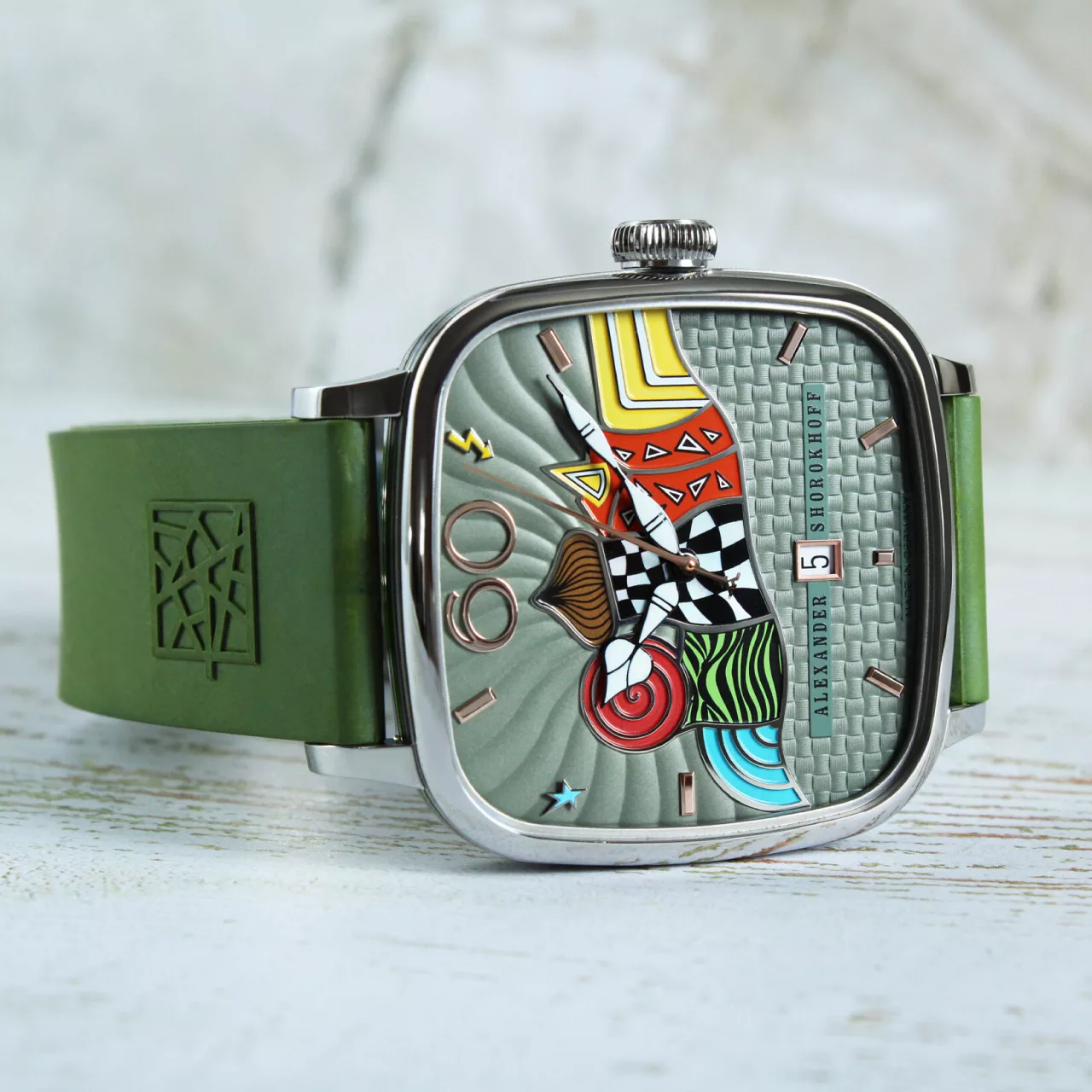 NEW: Alexander Shorokhoff Home 2 limited edition inspired by Friedensreich Hundertwasser - Define Watches NEW: Alexander Shorokhoff Home 2 limited edition inspired by Friedensreich Hundertwasser - Define Watches