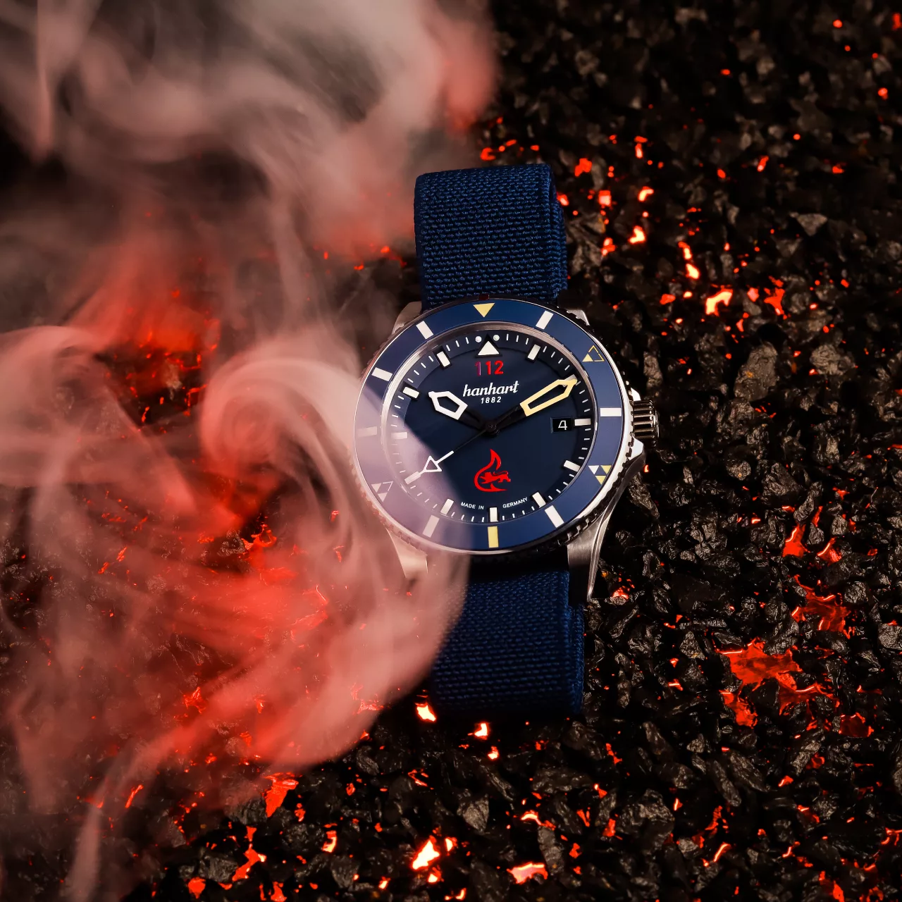 NEW: Hanhart THERMOSPHERE Limited Edition: A Firefighter&rsquo;s Tool Watch With Real Purpose - Define Watches