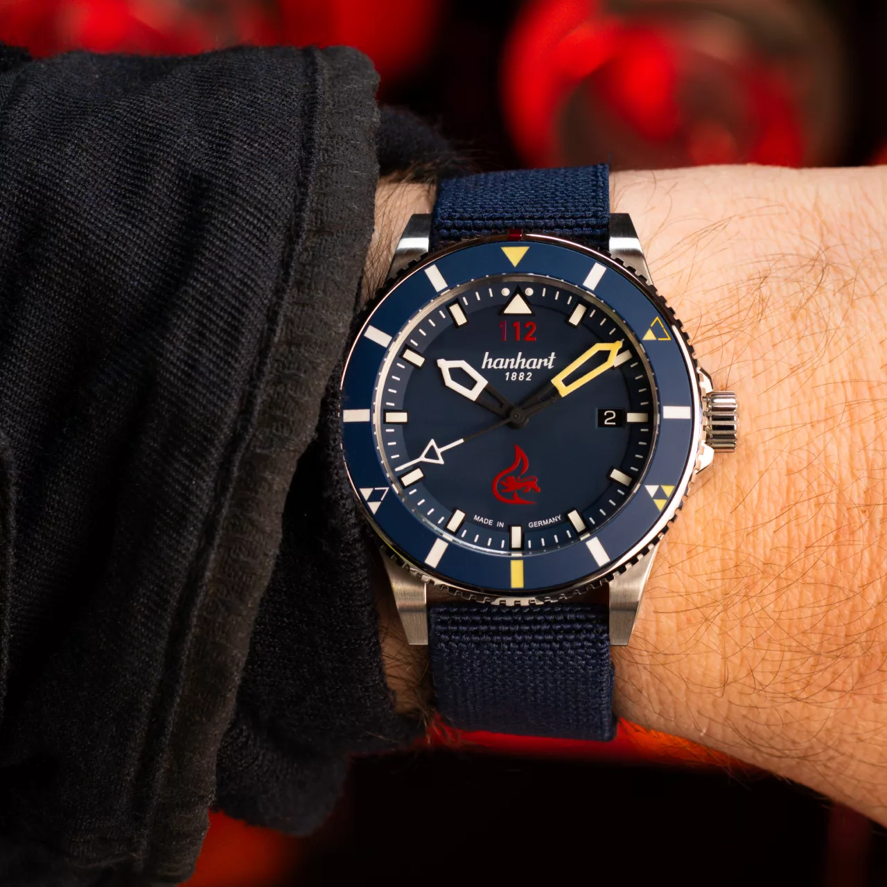 NEW: Hanhart THERMOSPHERE Limited Edition: A Firefighter&rsquo;s Tool Watch With Real Purpose - Define Watches