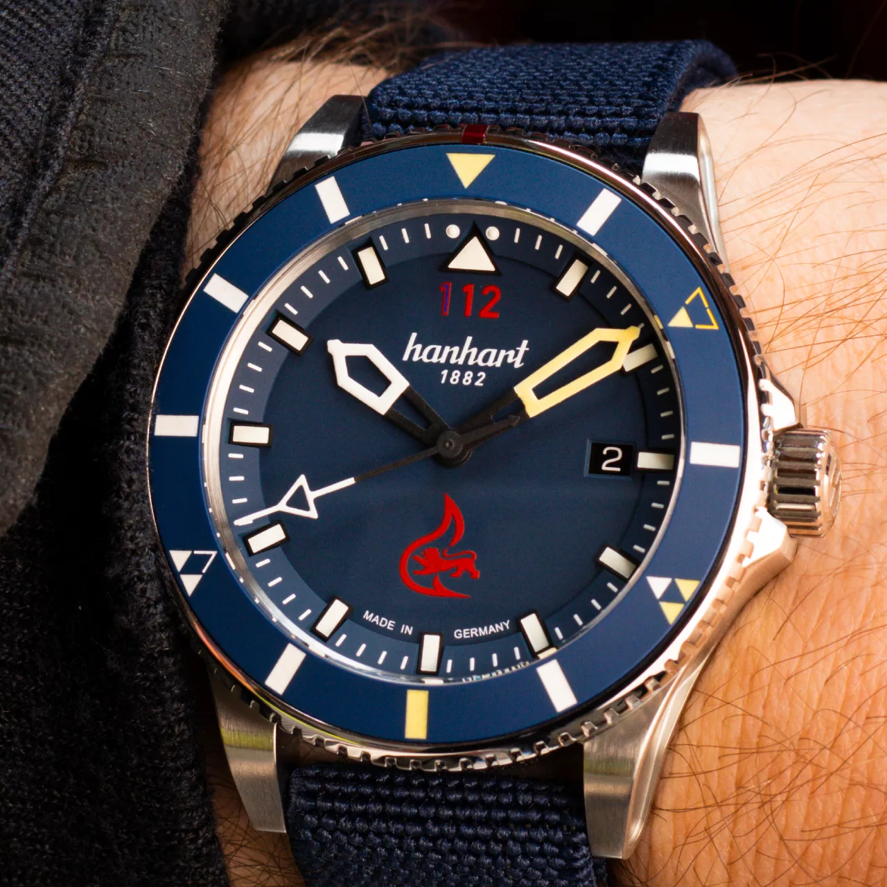 NEW: Hanhart THERMOSPHERE Limited Edition: A Firefighter&rsquo;s Tool Watch With Real Purpose - Define Watches