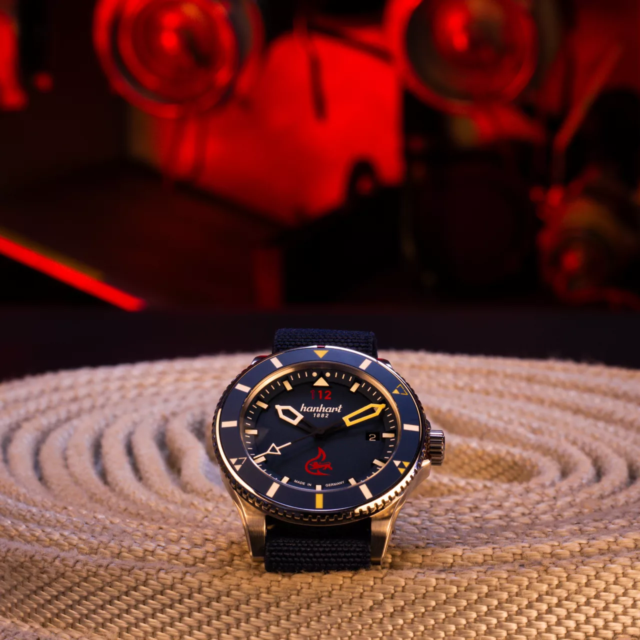 NEW: Hanhart THERMOSPHERE Limited Edition: A Firefighter&rsquo;s Tool Watch With Real Purpose - Define Watches
