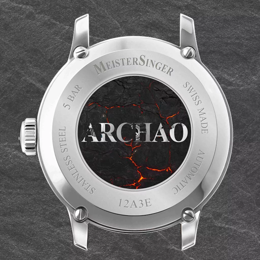 NEW: MeisterSinger Archao Stainless Steel Collection: Black, Blue or Red? - Define Watches
