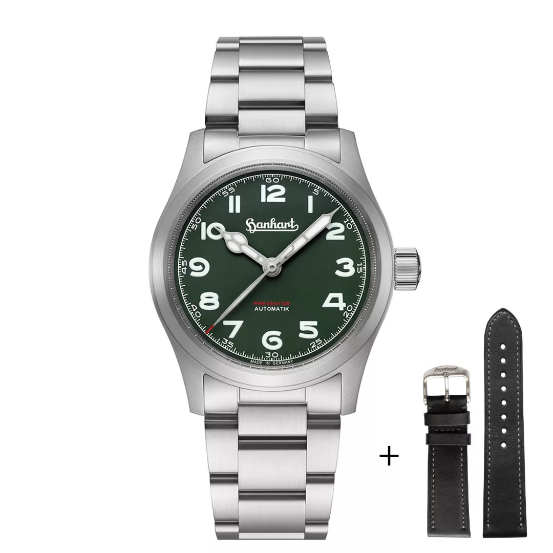 Solid Bracelet plus Leather Band