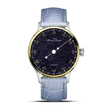 MeisterSinger Pangaea Aventurine Gold - Blue (PMN9908AVLG)