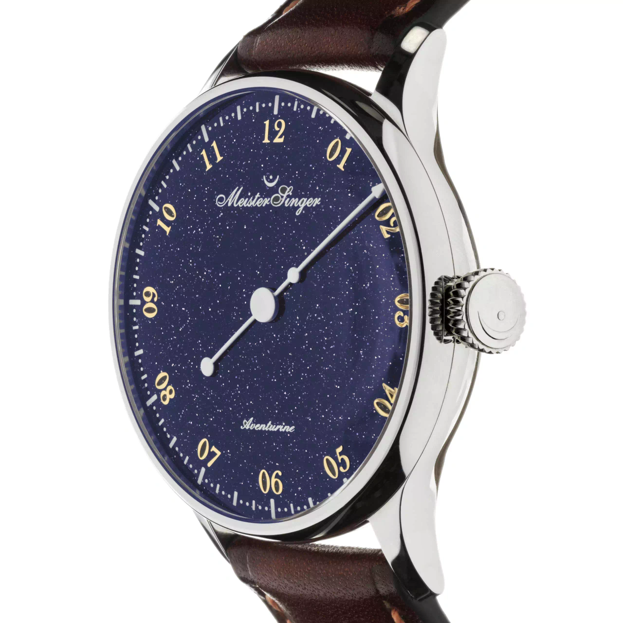 NEW: New MeisterSinger Pangaea Aventurine Blue Models | Steel & Gold Bezel - Define Watches
