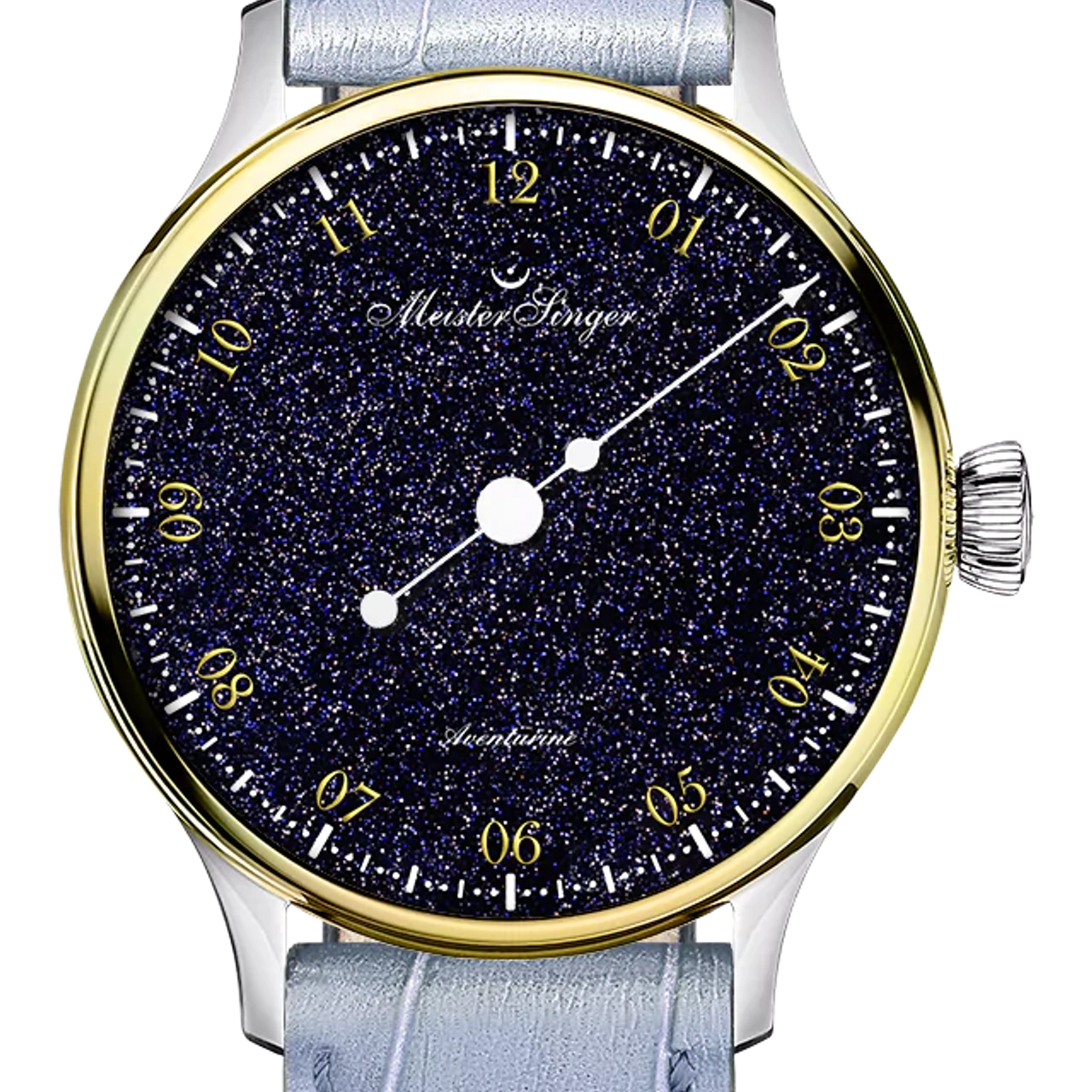NEW: New MeisterSinger Pangaea Aventurine Blue Models | Steel & Gold Bezel - Define Watches