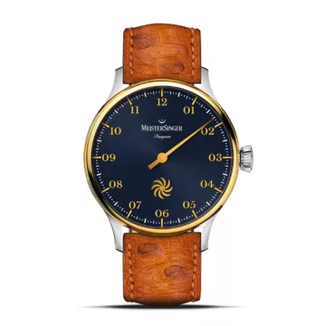MeisterSinger Pangaea Gold - Steel Blue (PDS917GLG)