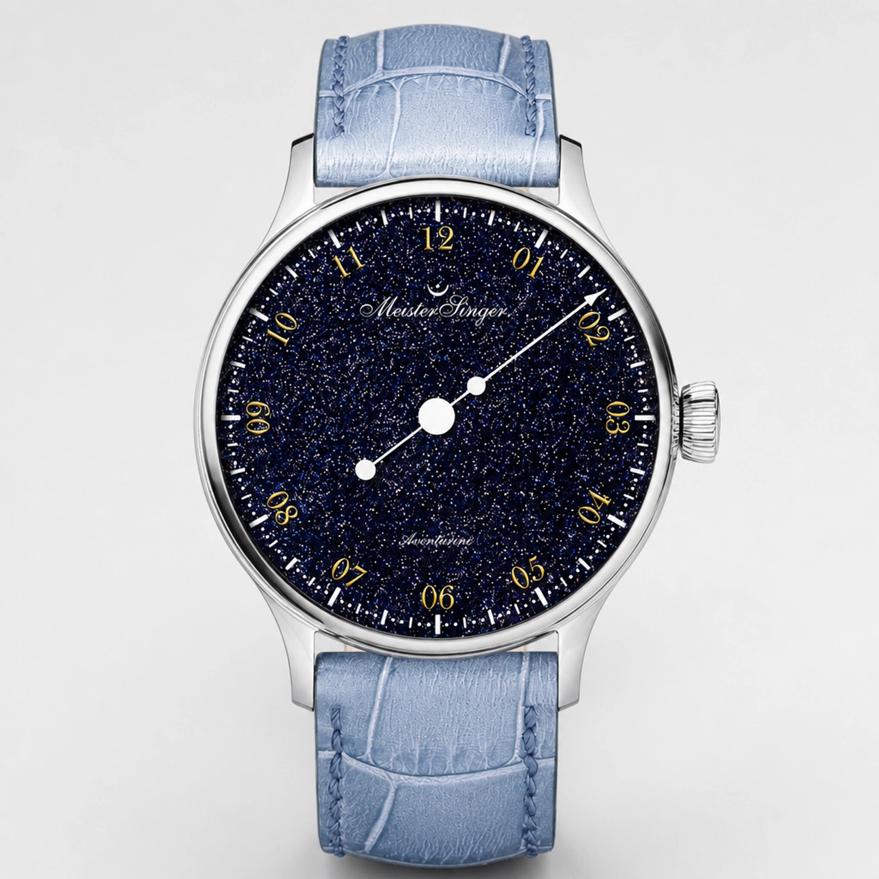 MeisterSinger Pangaea Aventurine - Blue (PMN9908AV)