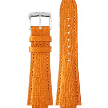 MeisterSinger Cowhide Leather band for Kaenos - Orange