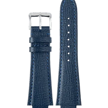 MeisterSinger Cowhide Leather band for Kaenos - Dark Blue